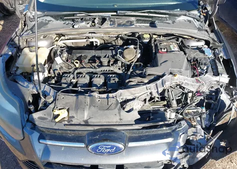 2014 Ford Focus Titanium from USA, damaged, VIN 1FADP3N24EL192799